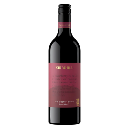 'The Peacemaker' Cabernet Shiraz 2018, Clare Valley